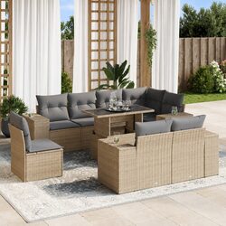 Your 9-Piece Garden Sofa Set for Relaxing Outdoors
