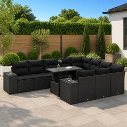 Your Friendly 11-Piece Modular Garden Sofa Set