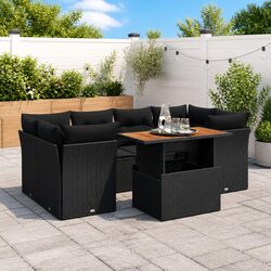 Friendly 7 Piece Garden Sofa Set for Your Outdoor Space