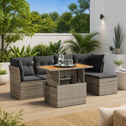 Your New Outdoor Companion: 6-Piece Garden Sofa Set