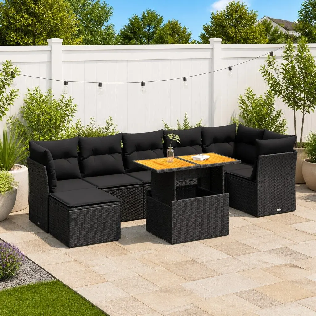 8 Piece Garden Sofa Set