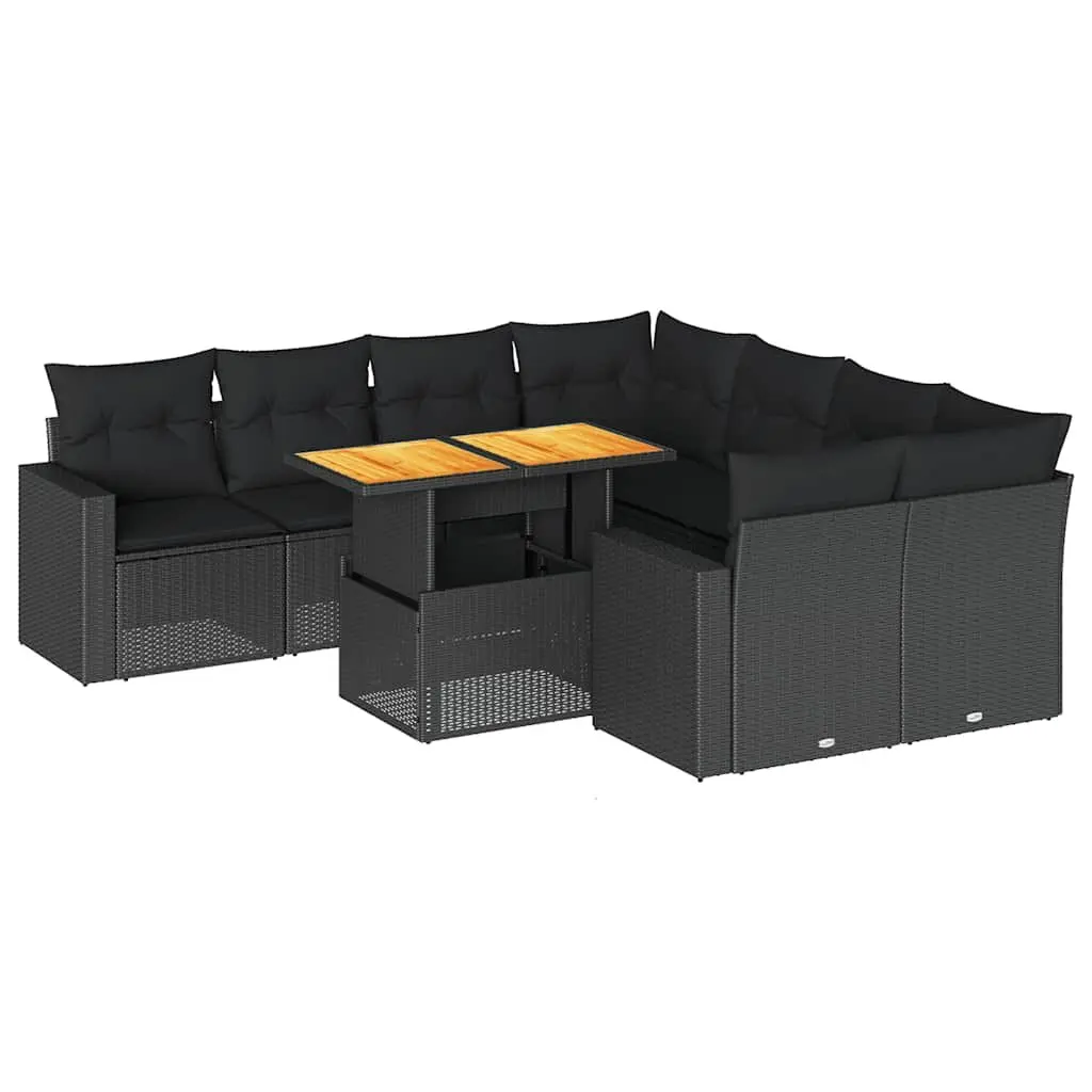 9-Piece Garden Sofa Set