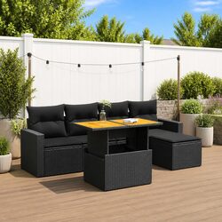 Your Outdoor Comfort: 6 Piece Garden Sofa Set