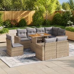 Friendly 9 Piece Garden Sofa Set for Your Patio