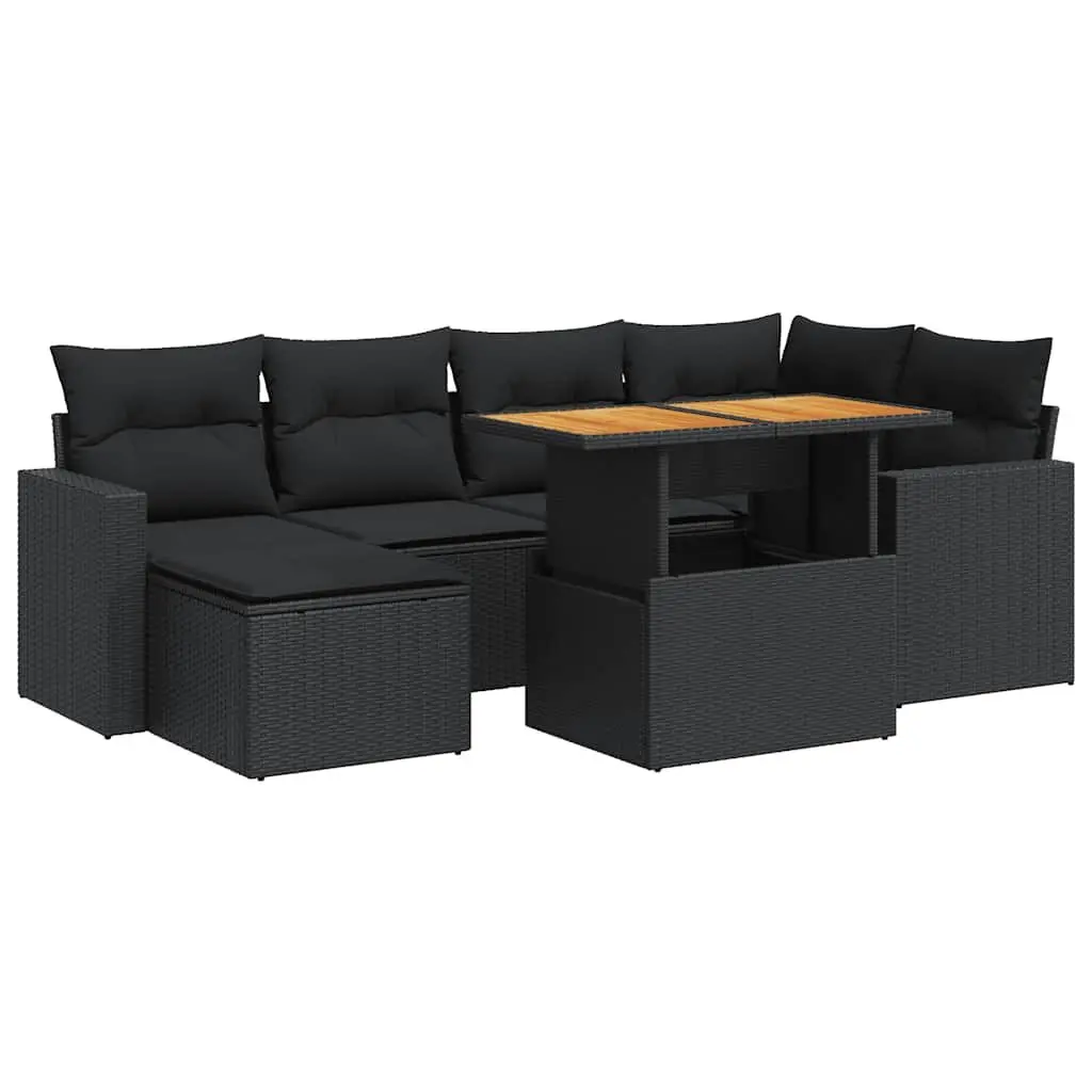 7 Piece Garden Sofa Set for Outdoor Fun