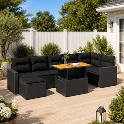 Create a Welcoming Outdoor Space with an 8-Piece Sofa Set