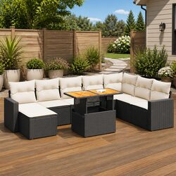 Your Ideal 9-Piece Outdoor Sofa Set Awaits