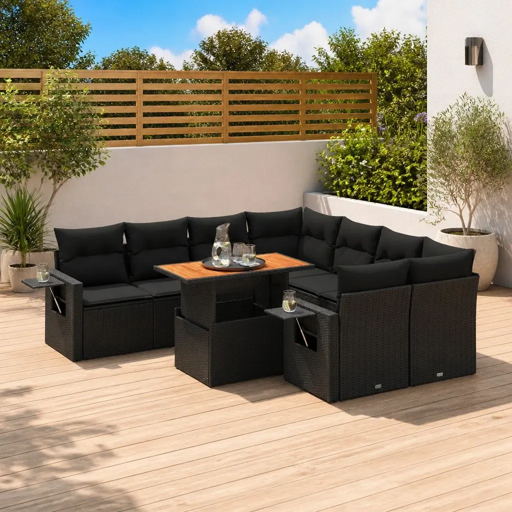 9 Piece Garden Sofa Set