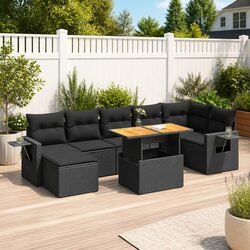 Your Ideal 8-Piece Garden Sofa Set Awaits