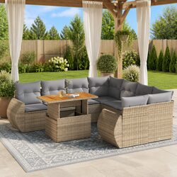 Your New Favorite 9 Piece Garden Sofa Set