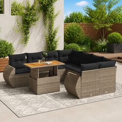 Your Perfect 9 Piece Garden Sofa Set Awaits You