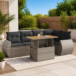 Your Ideal 6-Piece Garden Sofa Set Awaits