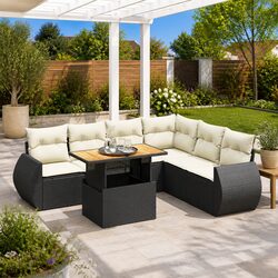 Your Outdoor Oasis Awaits with This Garden Sofa Set