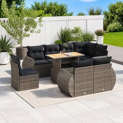 Make Your Outdoor Area Shine with 9 Piece Sofa Set