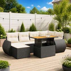Create Your Perfect Outdoor Retreat with 7-Piece Sofa Set