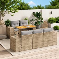 Relax with a 6-Piece Outdoor Sofa Set Just for You