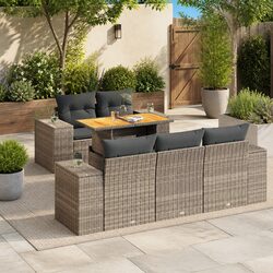 Your Ideal 6 Piece Garden Sofa Set Awaits