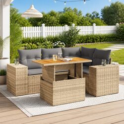 5-Piece Garden Sofa Set - Easy Comfort for Your Outdoors