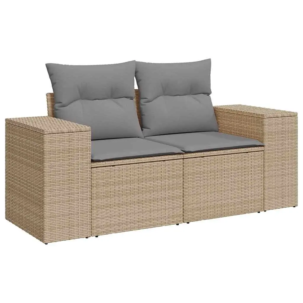 6 Piece Garden Sofa Set