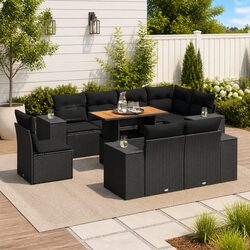 Your Perfect 9 Piece Garden Sofa Set Awaits You