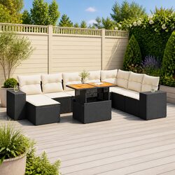 Your Outdoor Space Awaits: 9-Piece Sofa Set