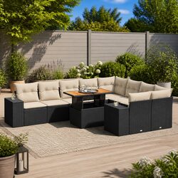 Build Your Perfect Outdoor Space with 10 Piece Sofa Set