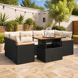 Your Ideal 6-Piece Modular Garden Sofa Set Awaits