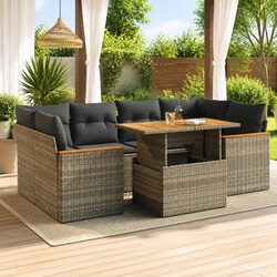 Friendly 6-Piece Garden Sofa Set for Your Outdoors