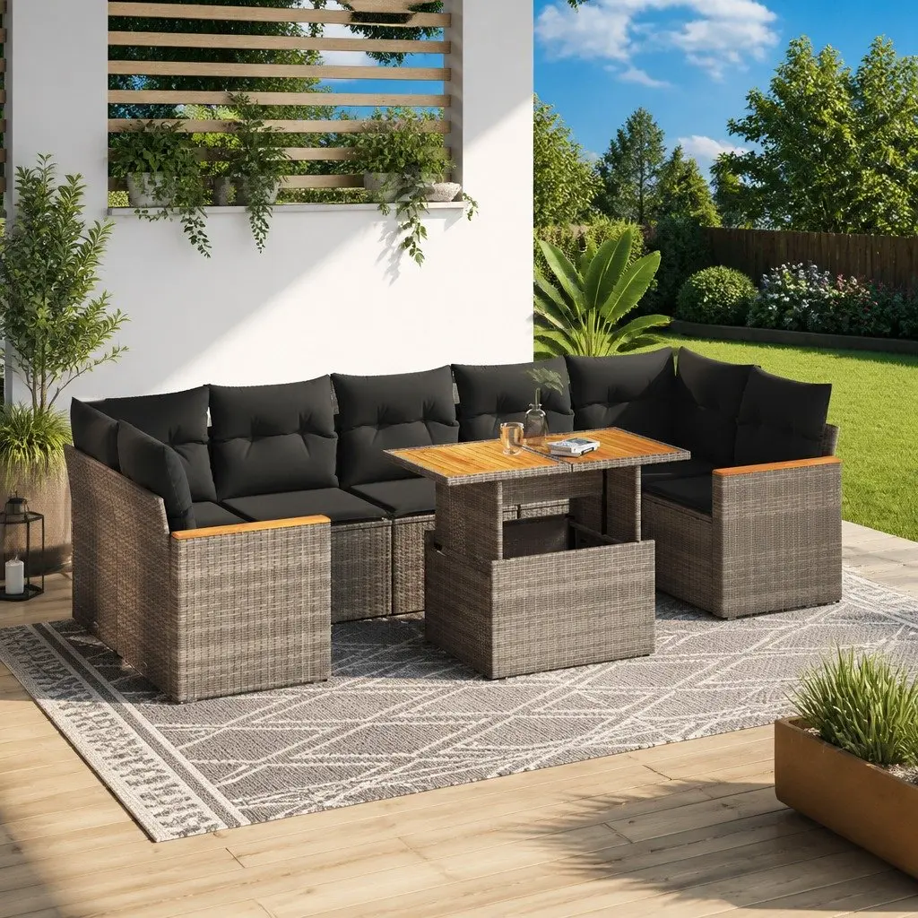 7 Piece Outdoor Sofa Set