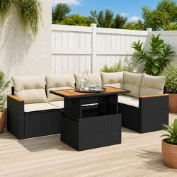 Your New Favorite Outdoor Sofa Set: 5 Pieces in Black