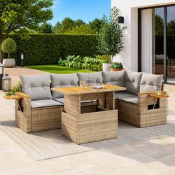 Your Outdoor Retreat Awaits: 5 Piece Sofa Set