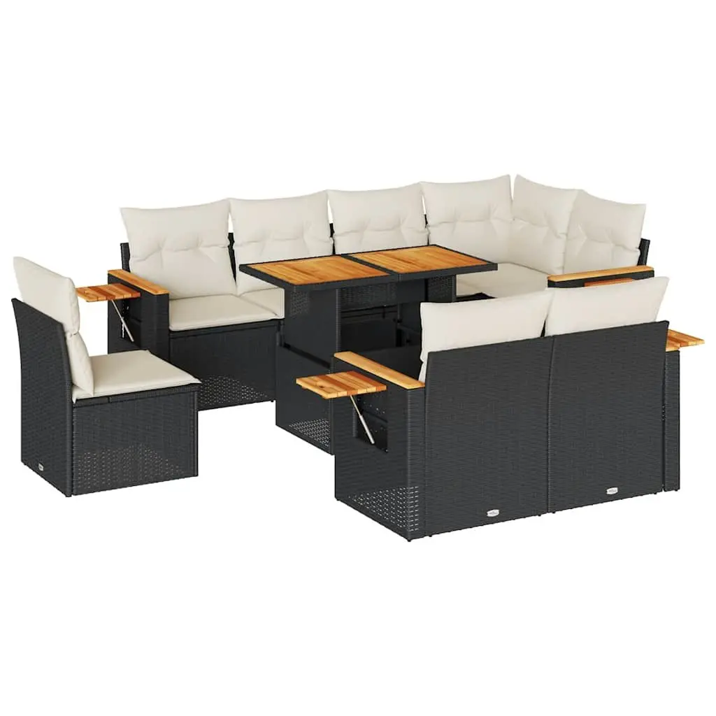 9 Piece Garden Sofa Set for Outdoor Living