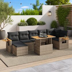 Your Perfect 8-Piece Garden Sofa Set Awaits