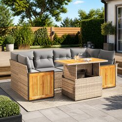 Create a Welcoming Space with Our 7 Piece Outdoor Sofa Set