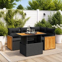 Your Outdoor Oasis Awaits with a 5 Piece Garden Sofa Set