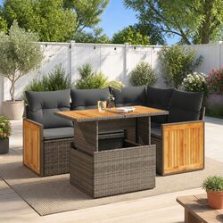 Your New 5-Piece Outdoor Sofa Set Awaits