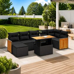 Your Ideal 8-Piece Garden Sofa Set for Relaxation