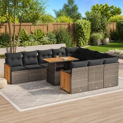 Your New Outdoor Retreat: 11 Piece Garden Sofa Set