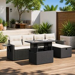 Your Perfect 6 Piece Garden Sofa Set for Outdoor Relaxation