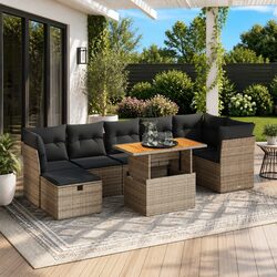 Your Perfect Outdoor Companion: 8-Piece Sofa Set