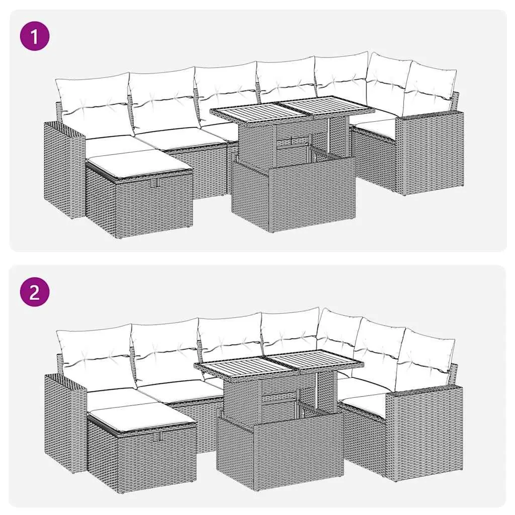 5 Piece Outdoor Sofa Set