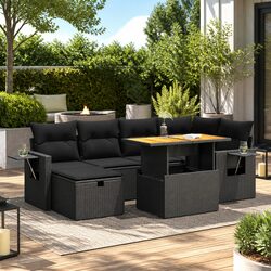 Enhance Your Outdoor Space with This 8 Piece Sofa Set