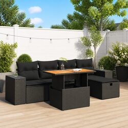 Your Outdoor Space Awaits with This 6 Piece Sofa Set