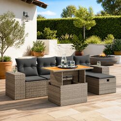 6 Piece Garden Sofa Set: Your Perfect Outdoor Seating Solution