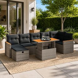 Your Outdoor Space Awaits a 5 Piece Garden Sofa Set