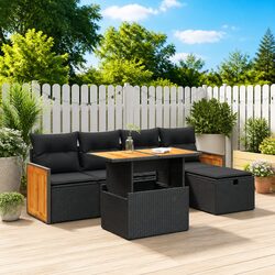 6-Piece Garden Sofa Set: Practical & Inviting Outdoor Furniture