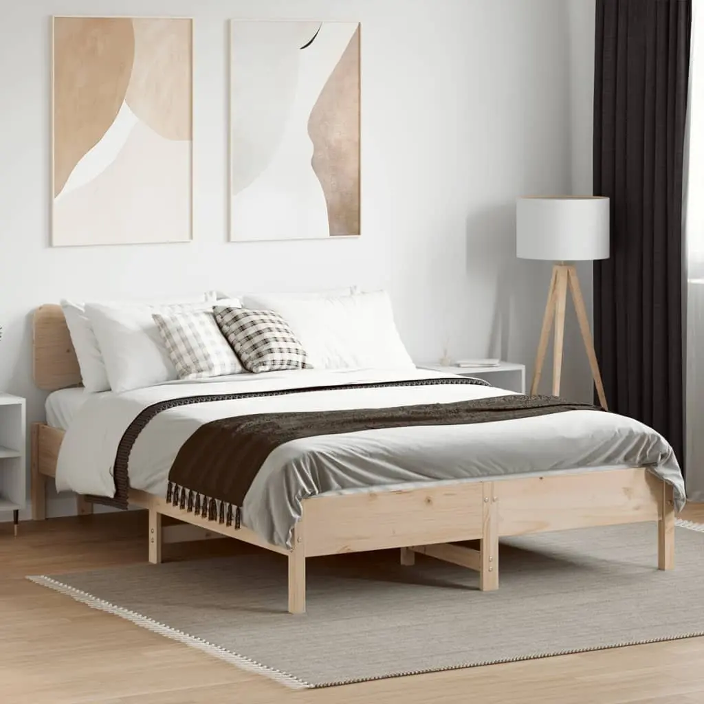 Pine Bed Frame 135x190 cm