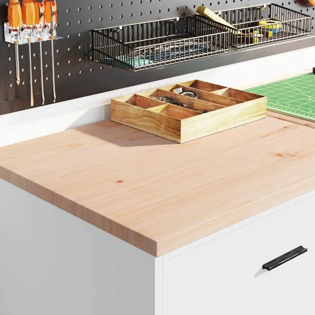 Garage Storage Cabinets 2pc White Engineered Wood Heavy-Duty Workshop Tool Organiser