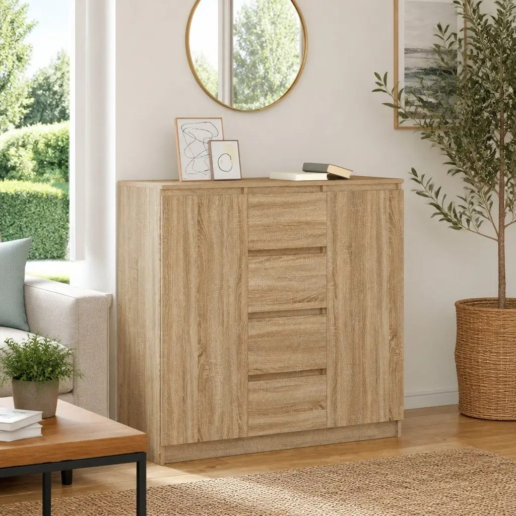 Brown Storage Sideboard