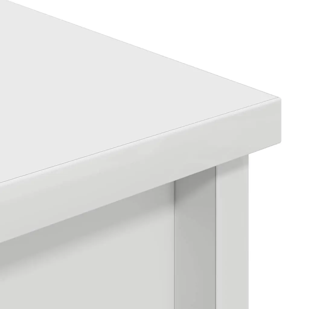 Highboard White Storage Cabinet Tall Cupboard 70x35x180 cm